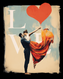 Love and Romance Art Prints - Love is in the Air