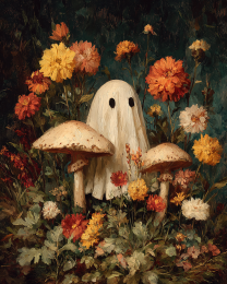 Ghost Among Mushrooms
