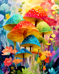 Surreal Mushrooms