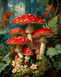 Amanita Muscaria Artwork