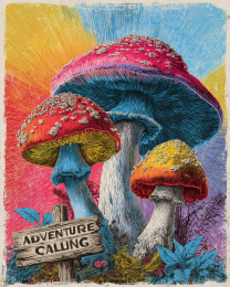 Vintage Mushrooms - Adventure Calling