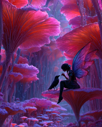 Surreal Raven Fairy Discussion