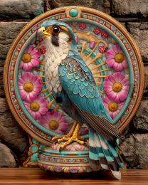 Talavera Peregrine Falcon Pottery