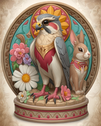 Talavera Owl & Rabbit Pottery