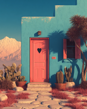 Lovely Taos Adobe Home