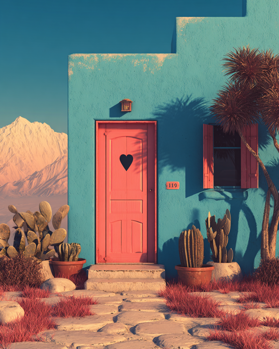 Lovely Taos Adobe Home