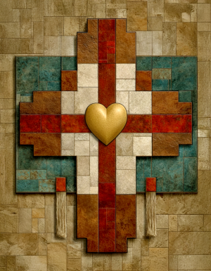 Tucumcari Gold Heart