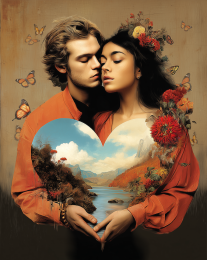 Love and Romance Art Prints - Surreal Love