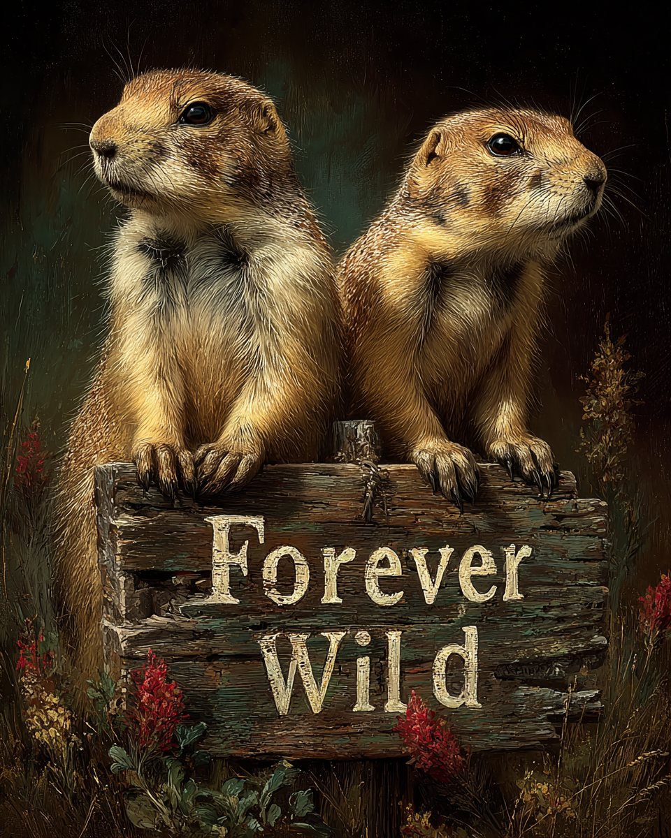 A Pair of Prairie Dogs