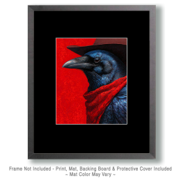 Raven Cowboy Bob Art