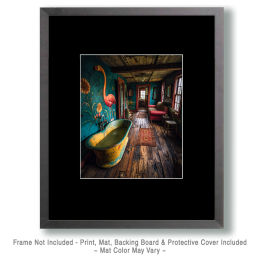 Eureka Chic Bathroom Art