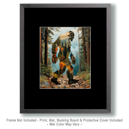Bigfoot Forest Within Art