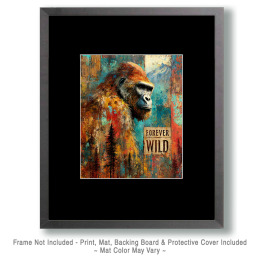 Grunge Bigfoot Forever Wild Art