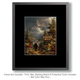 Bigfoot Forever Wild Walking Away Art