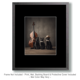 Cello and The Midnight Trio Art