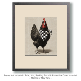 Diner Chicken Art