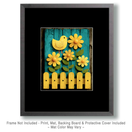 Craft Chicken Chick by Picket Fence Art