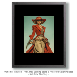 Jennifer the Renown Texas Gun Fighter Art