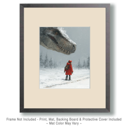 Asking a Cryptid for Directions Art