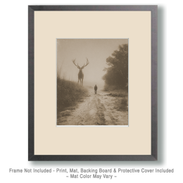Giant Deer Cryptid Art