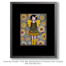 Margaret the Sunflower Fairy Art
