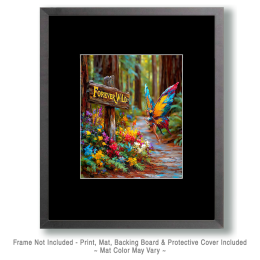 Fairies Forever Wild - Curious Fairy Art