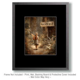 Fairies Forever Wild - Little Fairy on a Walk Art