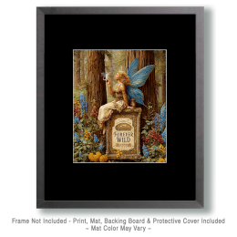 Fairies Forever Wild - Victorian Fairy Smoking a Marijuana Joint Art