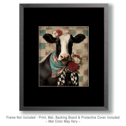 Holstein Portrait Art