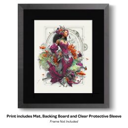 Maximalist Mermaid Sedna Art Print