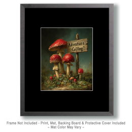Amanita Adventure Calling Still-Life Art