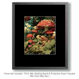 Tood Under Amanita Muscaria Art