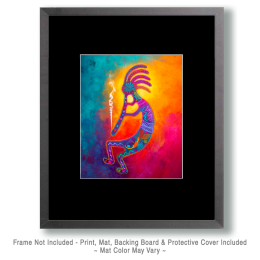 Kokopelli Smoking Art