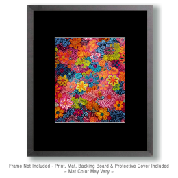 Impressionist Flowers Art