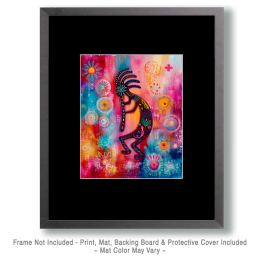 BOHO Kokopelli Art