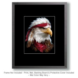 Bald Eagle Rebel Art