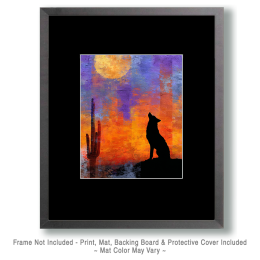 Coyote Howls Art