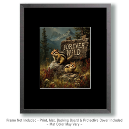 Adventurous Chipmunks Art