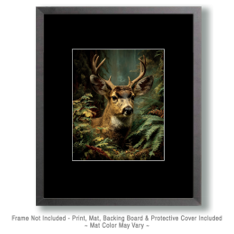 Buck Deer Unexpected Portrait Art