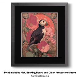 Plucky Art Nouveau Puffins - Plucky Puffins 5
