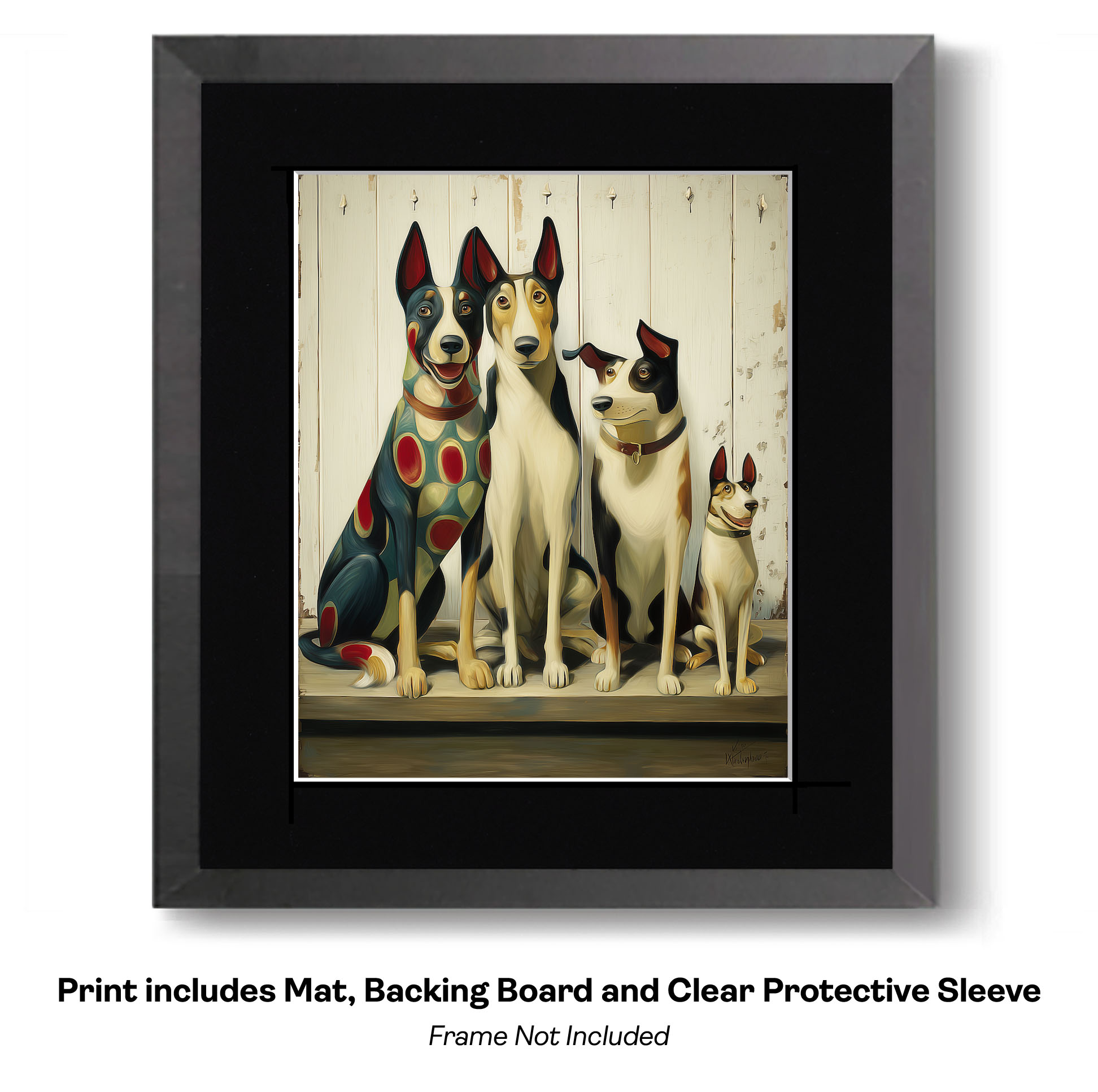 Rustic Style Dogs - These are Some Smooth Collies