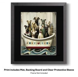 Rustic Style Dogs and Cats - Dog Bathtime for the Pack