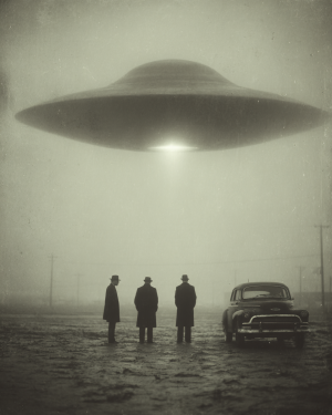 Extraterrestrial Flying Saucer 1946
