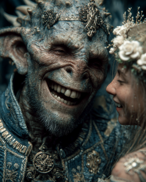 Extraterrestrial Listens to Fairy's Joke