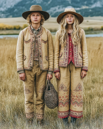 The Johansons on the Open Range