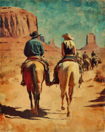 Trail Ride in Monument Valley
