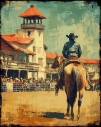 On the Rodeo Grounds