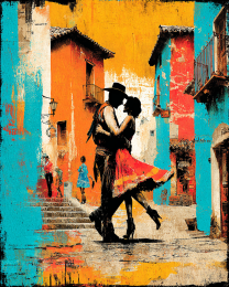 A Quick Kiss Before the Dance