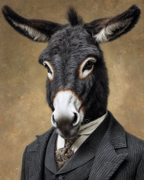 Businessperson Donkey