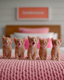 The Harrison Five Kittens
